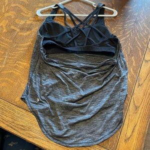 Lululemon bra tank top size 12
